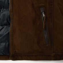 Load image into Gallery viewer, Stetson Men's Brown Suede Moto Jacket 6643