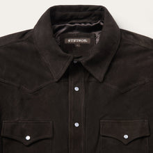 Load image into Gallery viewer, Stetson Men&#39;s Brown Suede Shirt Jacket 6648