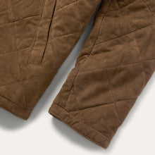 Load image into Gallery viewer, Stetson Men's Brown Quilted Suede Jacket 6653