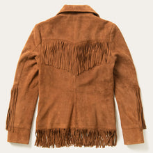 Load image into Gallery viewer, Stetson Women's Brown Lamb Suede Fringed Jacket 0048
