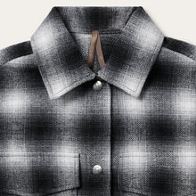 Load image into Gallery viewer, Stetson Women's Black Ombre Oversized Shirt Jacket 7003