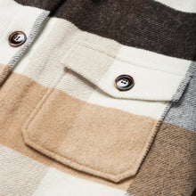 Load image into Gallery viewer, Stetson Women's Brown Oversize Plaid Shirt Jacket 7065