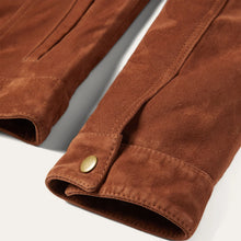 Load image into Gallery viewer, Stetson Women's Brown Classic Bomber Jacket 7088