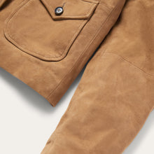 Load image into Gallery viewer, Stetson Women's Brown Suede Shearling Cropped Jacket 7110