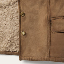 Load image into Gallery viewer, Stetson Women's Brown Suede Shearling Jacket 7111