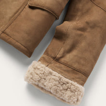 Load image into Gallery viewer, Stetson Women's Brown Suede Shearling Jacket 7111