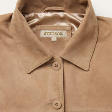 Load image into Gallery viewer, Stetson women's Bone Suede Fringe Jacket 9161