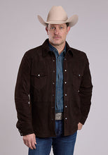 Load image into Gallery viewer, Stetson Men&#39;s Brown Suede Shirt Jacket 6648