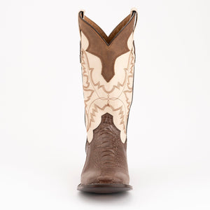 Ferrini Men's Nash Ostrich Leg Square Toe Boots 11493-10