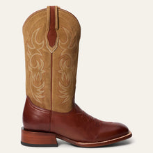 Load image into Gallery viewer, Stetson Men's Jasper Brown Leather Square Toe Boots 0120