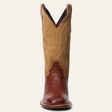 Load image into Gallery viewer, Stetson Men's Jasper Brown Leather Square Toe Boots 0120