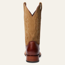 Load image into Gallery viewer, Stetson Men's Jasper Brown Leather Square Toe Boots 0120