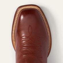 Load image into Gallery viewer, Stetson Men's Jasper Brown Leather Square Toe Boots 0120