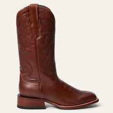 Load image into Gallery viewer, Stetson Men's Grange Brown Leather Square Toe Boots 0123