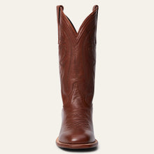 Load image into Gallery viewer, Stetson Men's Grange Brown Leather Square Toe Boots 0123