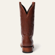 Load image into Gallery viewer, Stetson Men's Grange Brown Leather Square Toe Boots 0123