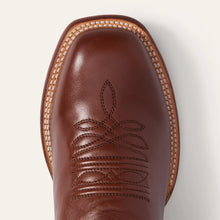 Load image into Gallery viewer, Stetson Men's Grange Brown Leather Square Toe Boots 0123