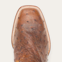 Load image into Gallery viewer, Stetson Men's Jackson Brown Leather Square Toe Boots 0212