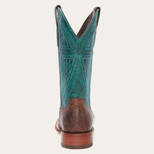 Load image into Gallery viewer, Stetson Brown Men&#39;s Big Horn Alligator Square Toe 0417