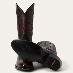 Stetson Black Men's Carlisle Round Toe 4083