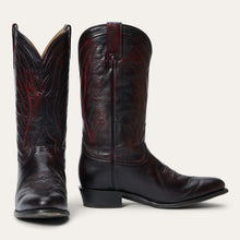 Load image into Gallery viewer, Stetson Men&#39;s Blake Black Goat Leather Round Toe Boots 4125