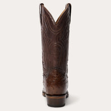 Load image into Gallery viewer, Stetson Men&#39;s Chisholm Brown Ostrich Round Toe Boots 5001