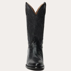 Stetson Men's Wayne Black Teju Round Toe Boots 5003