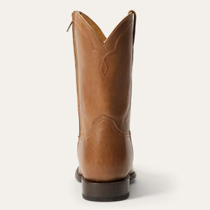 Stetson Brown Men's Rancher Zip Roper Round Toe 3819