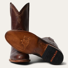 Load image into Gallery viewer, Stetson Brown Men&#39;s Rancher Zip Round Toe Boots 12-020-7608-3836 BR