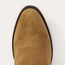 Load image into Gallery viewer, Stetson Men&#39;s Cash Zip Roper Tan Suede Round Toe Boots 4082