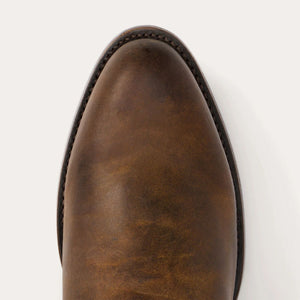 Stetson Men's Cassidy Roper Oiled Walnut Round Toe Boots 3838