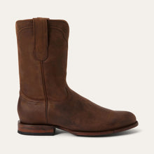 Load image into Gallery viewer, Stetson Men&#39;s Cassidy Roper Brown Round Toe Boots 4079