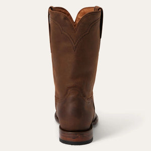 Stetson Men's Cassidy Roper Brown Round Toe Boots 4079
