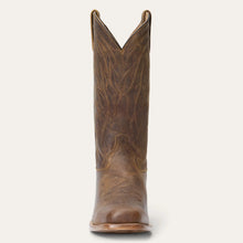 Load image into Gallery viewer, Stetson Men&#39;s Waylon Tan Leather Square Toe Boots 4127