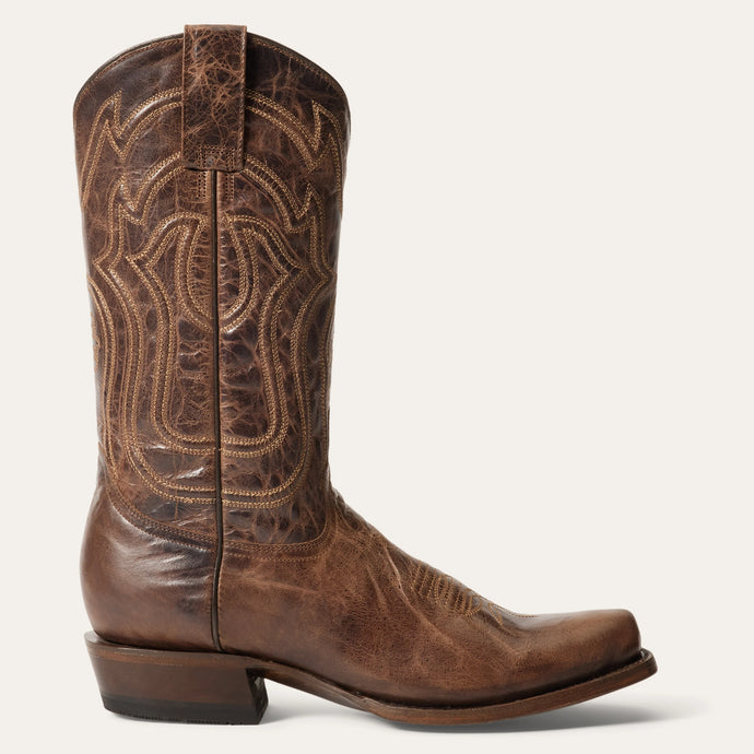 Stetson Brown Men's Garrett Square Toe 4075