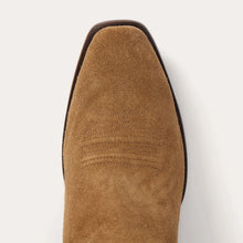 Load image into Gallery viewer, Stetson Men's Bronco Tan Leather Square Toe Boots 4082