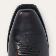 Load image into Gallery viewer, Stetson Men's Brooks Black Cherry Leather Square Toe Boots 4125