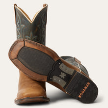 Load image into Gallery viewer, Stetson Brown Men&#39;s Obadiah Square Toe 4060