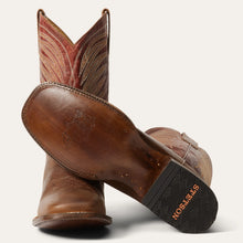 Load image into Gallery viewer, Stetson Brown Men&#39;s Brody Square Toe 4076