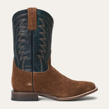 Load image into Gallery viewer, Stetson Men&#39;s Tripp Brown Leather Square Toe Boots 4126