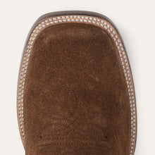 Load image into Gallery viewer, Stetson Men&#39;s Tripp Brown Leather Square Toe Boots 4126