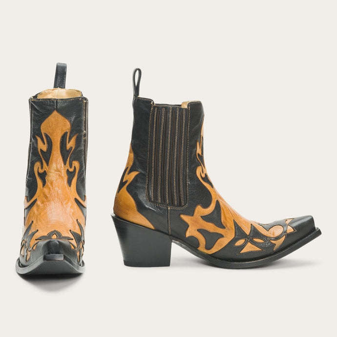 Stetson Women's Black Cici Snip Toe Boots 12-021-5105-0557 BL