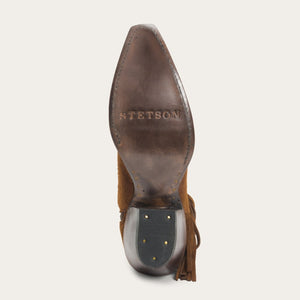 Stetson Brown Women's Halle Suede Snip Toe 1232