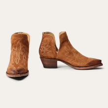 Load image into Gallery viewer, Stetson Women's Naya Tan Leather Snip Toe Boots 1241