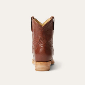 Stetson Brown Women's Riley Cognac Calf Snip Toe 1297