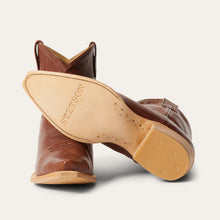 Load image into Gallery viewer, Stetson Brown Women&#39;s Riley Cognac Calf Snip Toe 1297