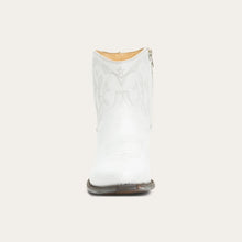 Load image into Gallery viewer, Stetson White Women&#39;s Annika Snip Toe Boot 0145