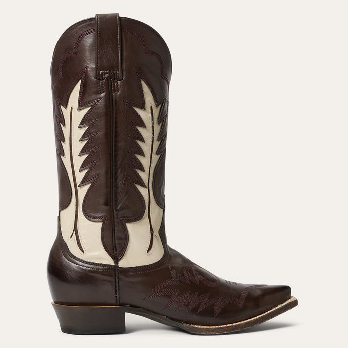 Stetson Brown Women's Jess Vintage Snip Toe 0201