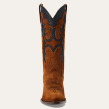 Load image into Gallery viewer, Stetson Women&#39;s Cheyenne Brown Leather Snip Toe Boots 0235