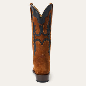 Stetson Women's Cheyenne Brown Leather Snip Toe Boots 0235